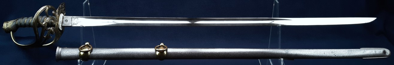 British Victorian Royal Horse Guards Post-1832 Officer’s Sword of Cornet George W P Woodroffe , 1862 2